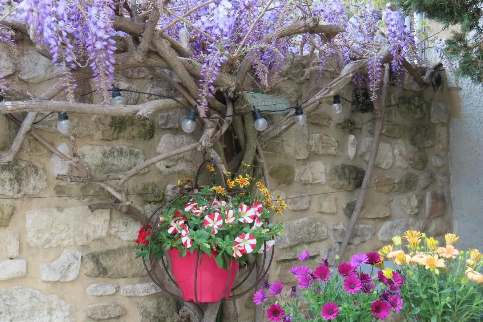 La Maison Wisteria Saint-Pantaléon-les-Vignes France